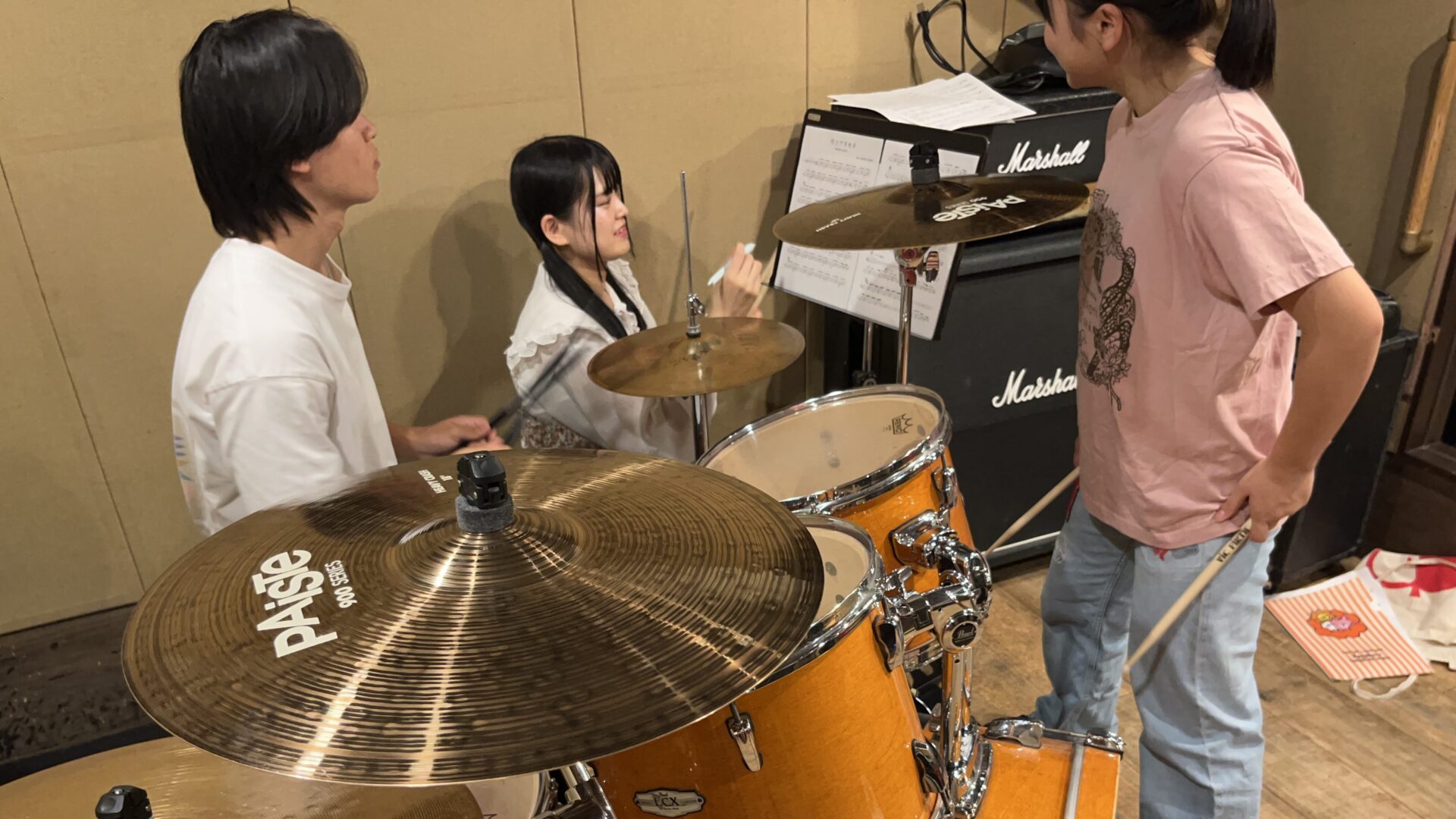 ファミリーレッスンの様子